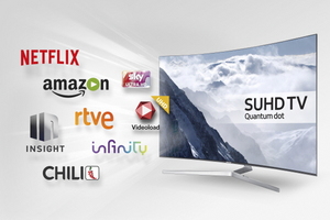 [NSP PHOTO]삼성 퀀텀닷 SUHD TV, 유럽 칠리 등과 HDR콘텐츠 서비스 협력강화