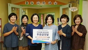 [NSP PHOTO]DGB금융그룹부인회, 추석맞이 보육시설 성금전달 및 봉사