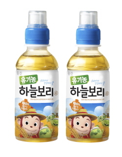 NSP통신-웅진식품 유기농 하늘보리 (웅진식품 제공)