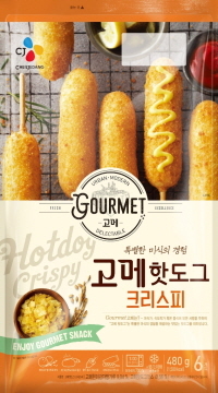 NSP통신-CJ제일제당 고메 핫도그 크리스피. (CJ제일제당 제공)