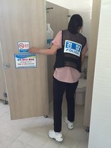 [NSP PHOTO]고흥경찰서, 공중화장실 성범죄예방 위한 현장점검 실시