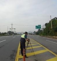 [NSP PHOTO]보성 조성파출소, 교통법규 위반 등 교통사고 예방 총력