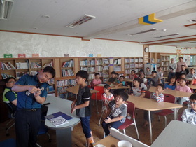 [NSP PHOTO]고흥경찰, 대서초등학교 방문해 학교폭력 예방 교육 실시