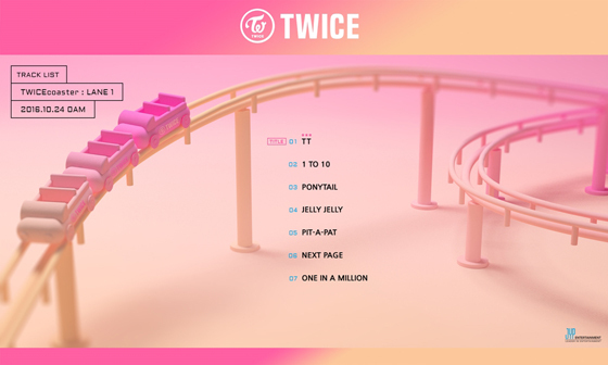 NSP통신-▲트와이스 새 앨범 TWICEcoaster : LANE1 트랙리스트 (JYP엔터테인먼트)