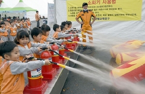 [NSP PHOTO]목포시, 어린이 대상 안전체험교실 운영