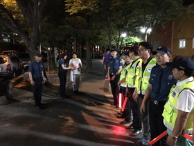 [NSP PHOTO]순천경찰 연향파출소, 청소년 관련 범죄 예방활동 전개