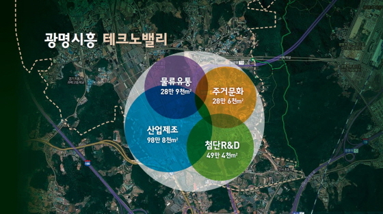 NSP통신-광명시흥테크노밸리 위치도. (경기도)