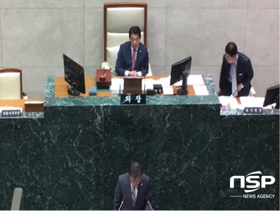 [NSP PHOTO]안덕수 성남시 의원, 금광2동 다목적 복지관 폐쇄 운명 지적