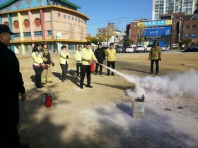 [NSP PHOTO]경기도교육청·의정부소방서, 소방훈련 실시