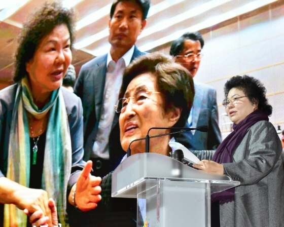 NSP통신-가오슝시 천쥐 시장이 인권과 지속 가능한 도시를 주제로 강연하고 있다. (수원시청 제공)