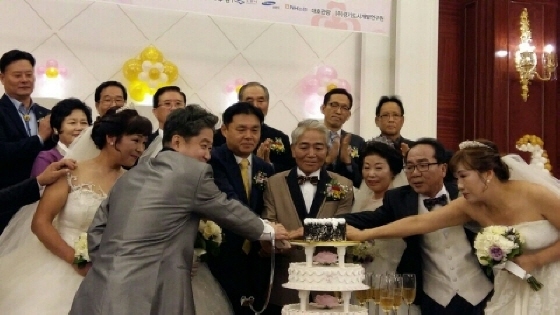 [NSP PHOTO]수원시, 장애인 합동 결혼식·고희연 개최