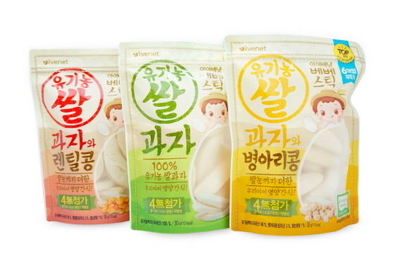 NSP통신-베베스틱 유기농쌀과자