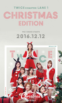 [NSP PHOTO]트와이스, TWICEcoaster : LANE 1 크리스마스 에디션 발매…깜찍+상큼 산타 변신 눈길