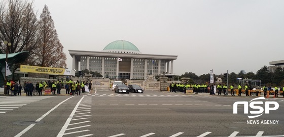 [NSP PHOTO]민주노총, 국회는 탄핵소추 가결의무만 있을 뿐