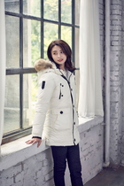 [NSP NEWS Image]입어볼까아이더 여성 코트형 롱 다운패딩