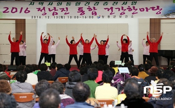 NSP통신-장흥군이 최근 개최한 정남진 통합 건강한마당 행사. (장흥군)