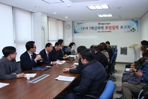 [NSP PHOTO]의왕도시공사, 부서별 혁신과제추진실적 보고회