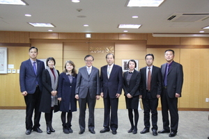 [NSP PHOTO]동국대 경주캠퍼스, 중국 안양공학원 부교장 방문단 맞아