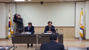 [NSP PHOTO]광명시,광명동굴 6년 결산 기자간담회 개최