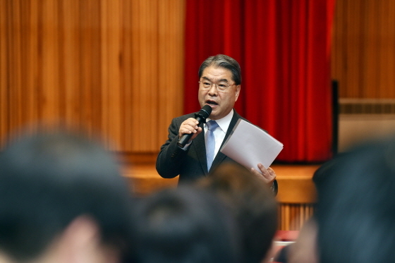 NSP통신-이재정 경기도교육감이 인사말을 하는 모습. (경기도교육청 제공)