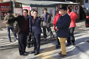 [NSP PHOTO]정승현 안산시의회 부의장,안산초등학교 통학로 개선사업위해 적극행보