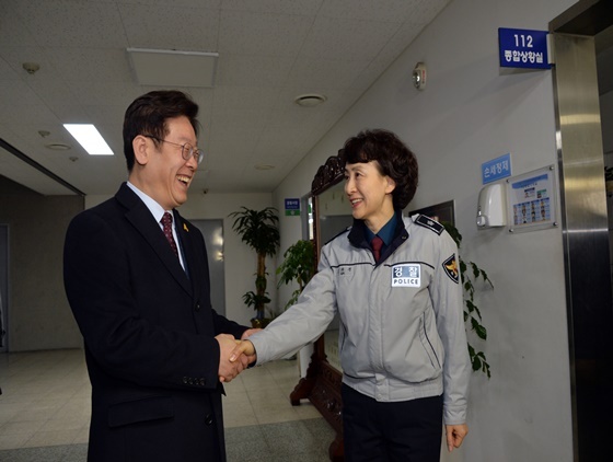 [NSP PHOTO]이재명 성남시장, 검경수사권 조정 필요성 밝혀