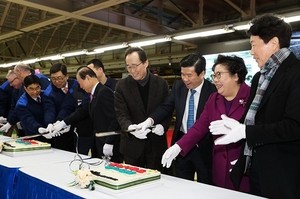 [NSP PHOTO]한국지엠 군산공장, 쉐보레 올 뉴 크루즈 본격 양산 돌입