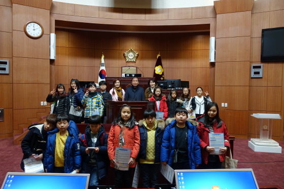 [NSP PHOTO]화성시의회, 2017 초등학교 의회체험 교실 개최