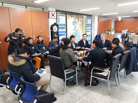 [NSP PHOTO]김명호 경북도의회 건설소방위원장, 현장의정 활동 펼쳐