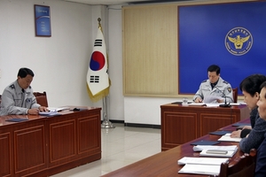 [NSP PHOTO]대구 남부서, 3대 반칙행위 근절 TF팀 회의 개최