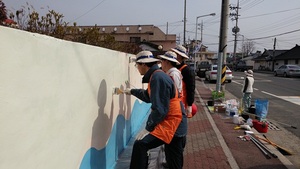 [NSP PHOTO]강진군, 강진 방문의 해 관광객 맞이 벽화 조성