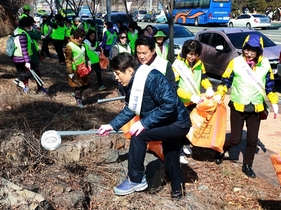 [NSP PHOTO]대구 수성구, 국토 대청결 운동 실시