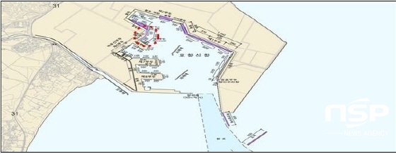 NSP통신-포항신항 위치도