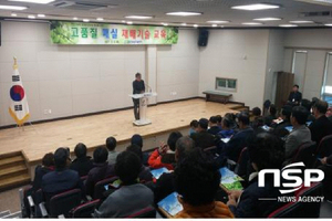 [NSP PHOTO]고흥군, 고품질 매실재배 기술교육 통해 경쟁력 확보