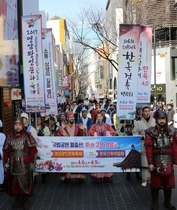 [NSP PHOTO]영암군 벚꽃과 함께 왕인축제에 놀러오세요