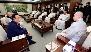 [NSP PHOTO]경북도, 삼국유사 목판사업 불교계 관심․홍보 건의