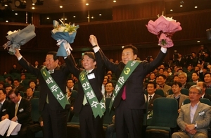 [NSP PHOTO]국민의당 대통령후보 예비경선, 박주선·손학규·안철수 통과