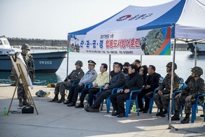 [NSP PHOTO]울릉군, 민관군경 통합도서방어훈련 실시