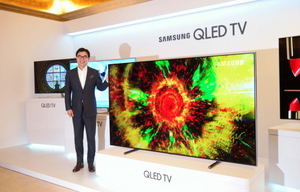 [NSP PHOTO]삼성전자, 컬러볼륨 100% 표현 QLED TV 출시…TV 기존 개념 완전히 재정