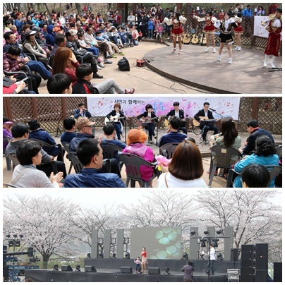 NSP통신-의왕시청 벚꽃축제 자료 사진 모습. (의왕시)