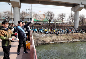 [NSP PHOTO]용인시, 세계 물의 날 기념 캠페인 전개