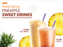 [NSP PHOTO]커피빈, 파인애플 스위트 드링크 2종 출시