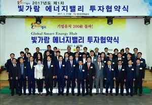 [NSP PHOTO]한국전력, 23개의 기업과 에너지밸리 투자유치 협약 체결