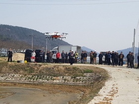 [NSP PHOTO]진도군, 농업인 드론방제 기본교육