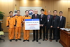 [NSP PHOTO]계명대, 소방관을 위한 성금 2000만원 전달