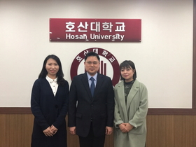 [NSP PHOTO]호산대, 중국 교환교수 방문 한국어 연수