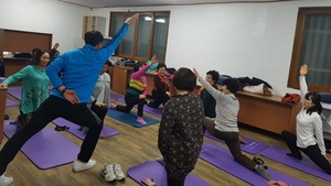 [NSP PHOTO]담양군 대덕면, 주민자치센터 밴드체조 교실 인기