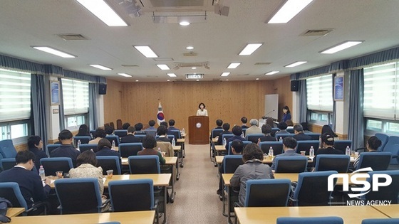 NSP통신-장흥교육지원청이 지난 10일 개최한 2017 기초·기본학력 보장을 위한 협의회. (장흥교육지원청)