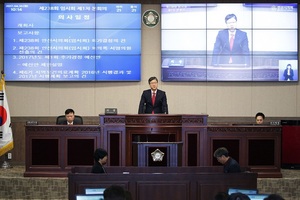 [NSP PHOTO]안산시의회, 임시회 본회의 시작···의사일정 관련 안건 및 결의안 처리