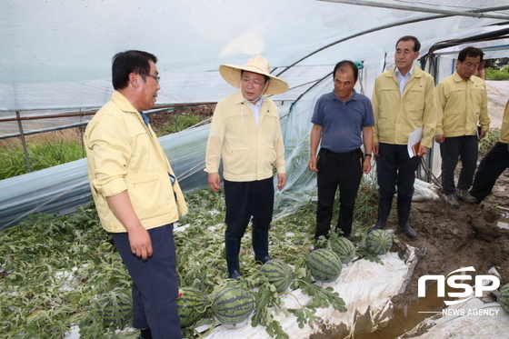 NSP통신-망성 화산지구 상습침수지역 배수개선 기본조사대상지 선정. (익산시)